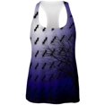 thumbnail image 1 of Halloween Bats in the Full Moon Light All Over Womens Work Out Tank Top Multi SM, 1 of 2