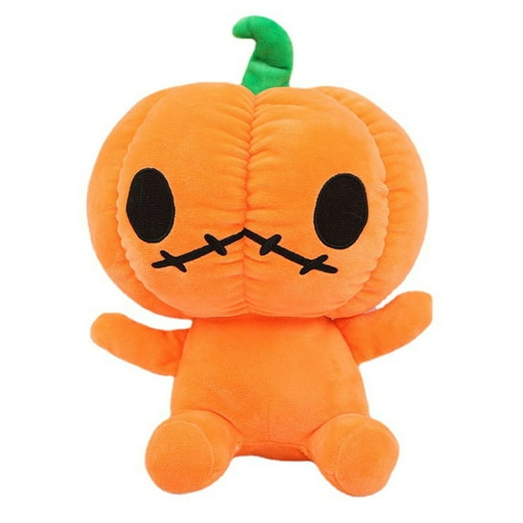 Halloween Bear Pumpkin Plush Stuffed Toy Ornaments Stuffed for Kids Gifts