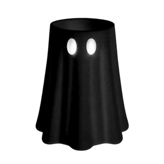 Halloween Beer Mug Holder, Freestanding Novelty Ghost Shaped Drink Display Rack For Cans Bottles And Bar Decor, Decorative Halloween Themed Bar Accessory for Party Decoration, 1Pc(Black,4.3x2.7x5")