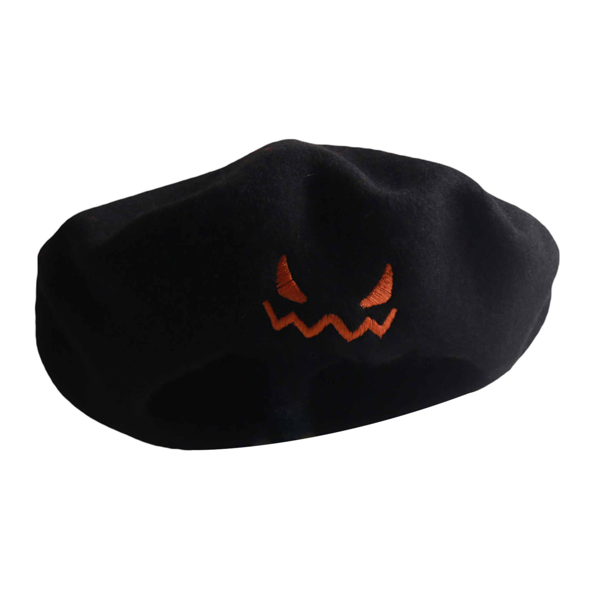 Halloween Beret Hat Wool French Artist Beret Hats Beanie for Adult Kid