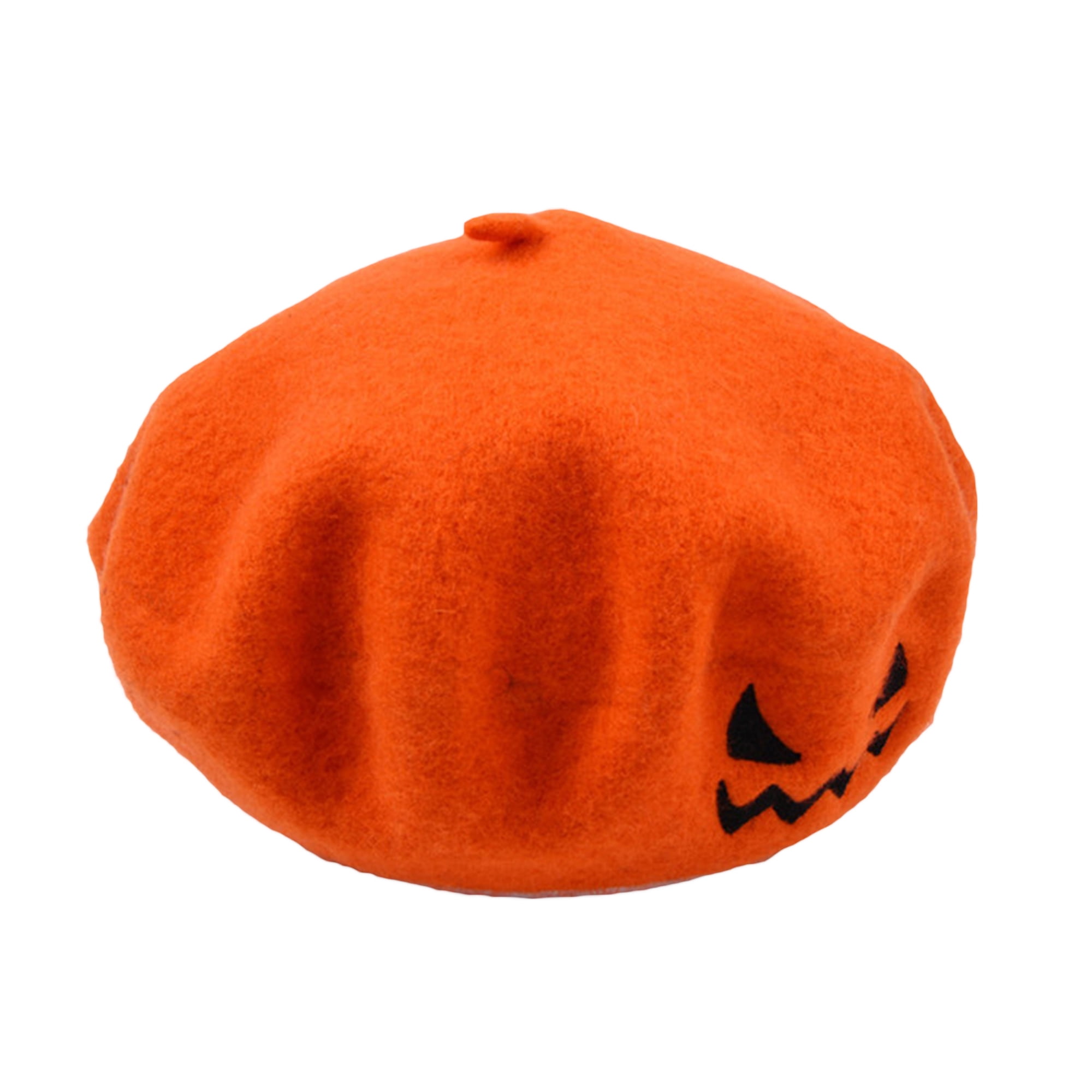 Halloween Beret Hat Wool French Artist Beret Hats Beanie for Adult Kid
