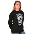 thumbnail image 1 of Halloween Betty Boop Undead Zombie Women's Long Sleeve T Shirt Brisco Brands S, 1 of 5