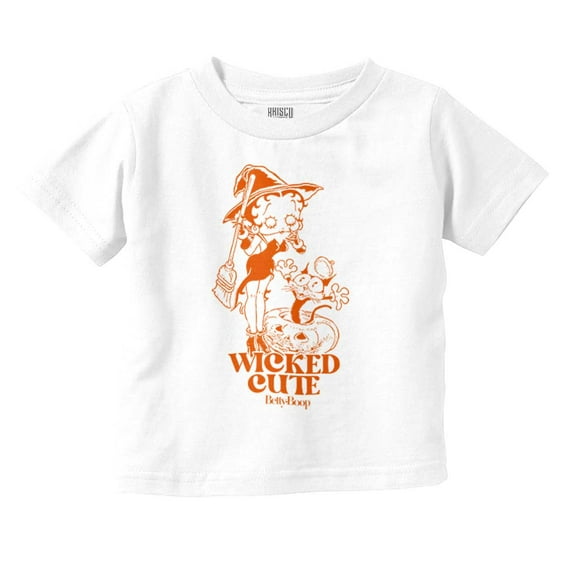 Halloween Betty Boop Wicked Cute Youth T Shirt Tee Girls Infant Toddler Brisco Brands 2T