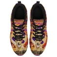 thumbnail image 1 of Halloween Beware Of The Labrador Retriever Running Shoes Sneakers Mesh Black Size 4, 1 of 5
