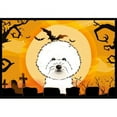 thumbnail image 1 of Halloween Bichon Frise Indoor & Outdoor Mat, 24 x 36 in., 1 of 1