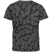 Halloween Big Brain Theory Costume Mens Soft T Shirt Charcoal Heather X-LG