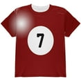 thumbnail image 1 of Halloween Billiard Pool Ball Seven Costume Youth T Shirt Multi YLG, 1 of 2