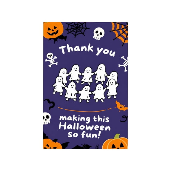Halloween Birthday Card Colorful Cartoon Pumpkin Ghost Design with Greeting Card Envelopes for Themed Event Notes Spooky Holiday Stationery for Halloween Party Favors