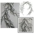 thumbnail image 1 of Halloween Black Artificial Rattan Branches | Withered Simulation Plant Fake Tree Décor | Indoor Eerie Display | Reusable Plastic | 2 Pack | 68.9 Inch | Flame Retardant, 1 of 9