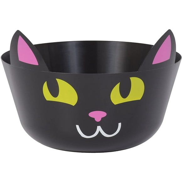 Halloween Black Cat Candy Treat Punch Bowl