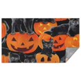 thumbnail image 1 of Halloween Black Cats and Pumpkins Pattern Rectangle Tablecloth 60"x102",Waterproof Polyester Rectangle Table Cloth, Wipeable Spillproof Polyester Tablecloth for Dining, Camping, Indoor and Outdoor, 1 of 6