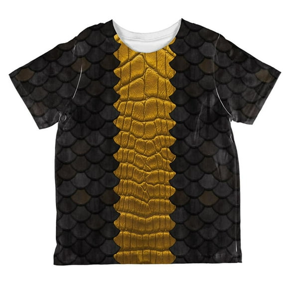 Halloween Black Dragon Costume All Over Toddler T Shirt Multi 4T