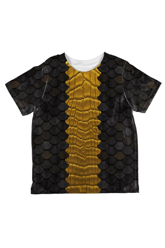 Halloween Black Dragon Costume All Over Toddler T Shirt Multi 4T