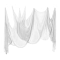 thumbnail image 1 of Halloween Black Gauze Cloth 7x26FT Horror Fabric Decoration Halloween Party Supplies Haunted House Scene Setup Indoor Outdoor Draping Decoration Atmosphere Use Set Item, 1 of 4