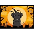 thumbnail image 1 of Halloween Black Labrador Indoor & Outdoor Mat, 18 x 27 in., 1 of 1