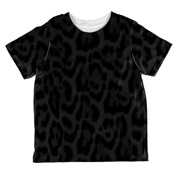 Halloween Black Leopard Costume All Over Toddler T Shirt Multi 2T