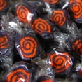 thumbnail image 1 of Halloween Black and Orange Cream Taffy Chews by It's Delish, 5 lbs Bulk Bag - Individually Wrapped Gourmet Soft Fluff Taffy - Perfect Trick or Treat Candy for Halloween Themed Parties, USA Made, 1 of 2