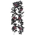 thumbnail image 1 of Halloween Black Rose Vine for Home Party Decoration, 1 of 4