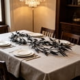 thumbnail image 1 of Halloween Black Willow Leaf Vine 81 Inches, Artificial Plastic Hanging Rattan Decor, Spooky Ceiling Stair Duct Decoration, Gothic Party Home Decor, 1 of 6