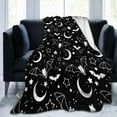 thumbnail image 1 of Halloween Blanket, Bat Starry Sky Flannel Throw Blankets, for Kids Women,Halloween Throw Blanket for Couch Sofa Bed Chair Decorations 50 x 60 inches, 1 of 6