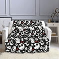 thumbnail image 1 of Halloween Blanket Black Christmas Cozy Soft Plush for Couch Living Room Blanket Interesting Festival Gift for Kids Adults 50 x 60 inch, 1 of 6
