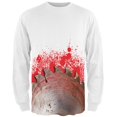 thumbnail image 1 of Halloween Bloody Saw Blade Massacre All Over Mens Long Sleeve T Shirt Multi SM, 1 of 2