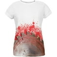 thumbnail image 1 of Halloween Bloody Saw Blade Massacre All Over Womens T-Shirt - Medium, 1 of 2