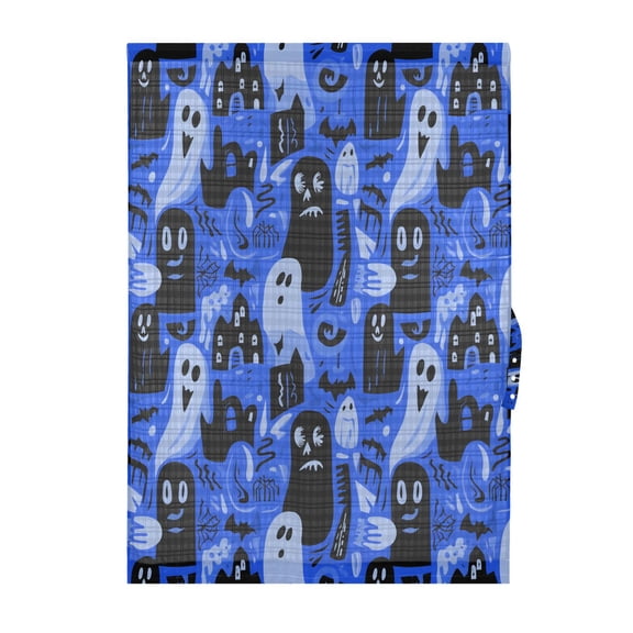 Halloween Blue Element Door Curtain Blackout Thermal Insulated Door Side Curtain Panels Privacy 25x40in