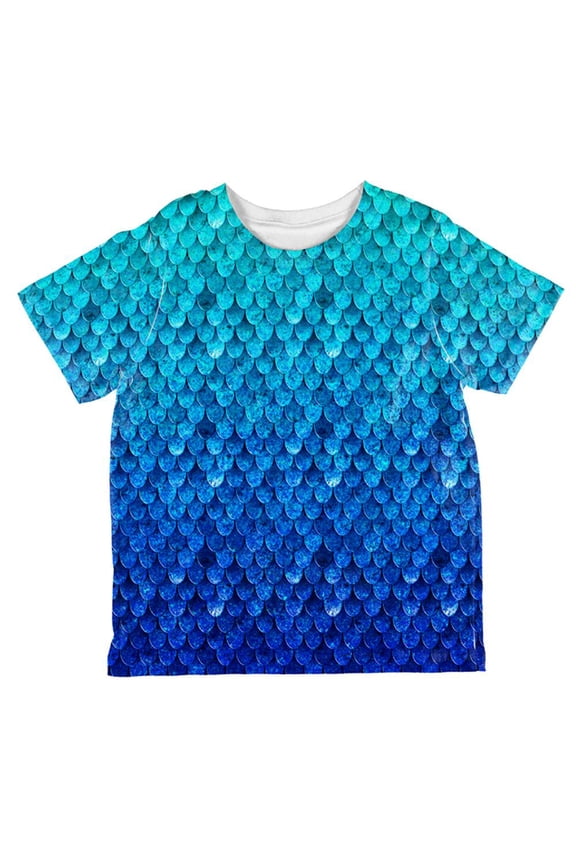 Halloween Blue Frost Dragon Rider Armor All Over Toddler T Shirt Multi 4T