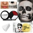 Halloween Body Paint Halloween Face Painting Kit Makeup Clown Makeup