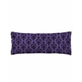 thumbnail image 1 of Halloween Body Pillow Cover 20 x 60 Inch Decorative Pillow Cover Purple Black Haunted-House Fall Seasonal Lumbar Pillowcase Seasonal Rectangle Cushion Case for Couch Sofa Bed Living Room, 1 of 7