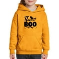 thumbnail image 1 of Halloween Boo Crew Hoodie Juniors -Image by Shutterstock,  x-Large, 1 of 4