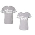 thumbnail image 1 of Halloween Boo Matching Cotton Jerseys (Heather / Heather) (L / S), 1 of 3