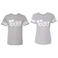 thumbnail image 1 of Halloween Boo Matching Cotton Jerseys (Heather / Heather) (M / L), 1 of 3