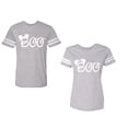 thumbnail image 1 of Halloween Boo Matching Cotton Jerseys (Heather / Heather) (S / S), 1 of 3