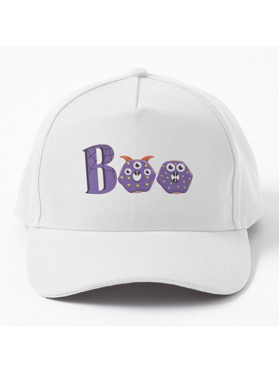 Halloween Boo Monsters Baseball Cap, Creature Hat Style