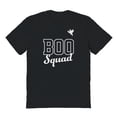 thumbnail image 1 of Halloween Boo Squad Jersey Graphic Black Men's Cotton T-Shirt, 1 of 1