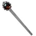 thumbnail image 1 of Halloween Book Marks: Vintage Silver Lace-Edged Bookmark - a Delightful Gift for Readers and Book Lovers, 1 of 5
