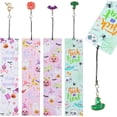thumbnail image 1 of Halloween Bookmarks, 12pcs Stay Spooky Bookmarks with Halloween Pumpkin Witch Hat Ghost Bat Pendants for Trick Or Treat Prizes Halloween Holiday Party Favor Decorations, 1 of 6