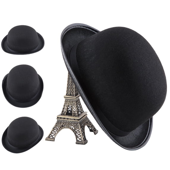 Halloween Bowler Hat Bowler Derby Hat Bolivian Costume Accessories Victorian Hats for Adults and Children Costumes