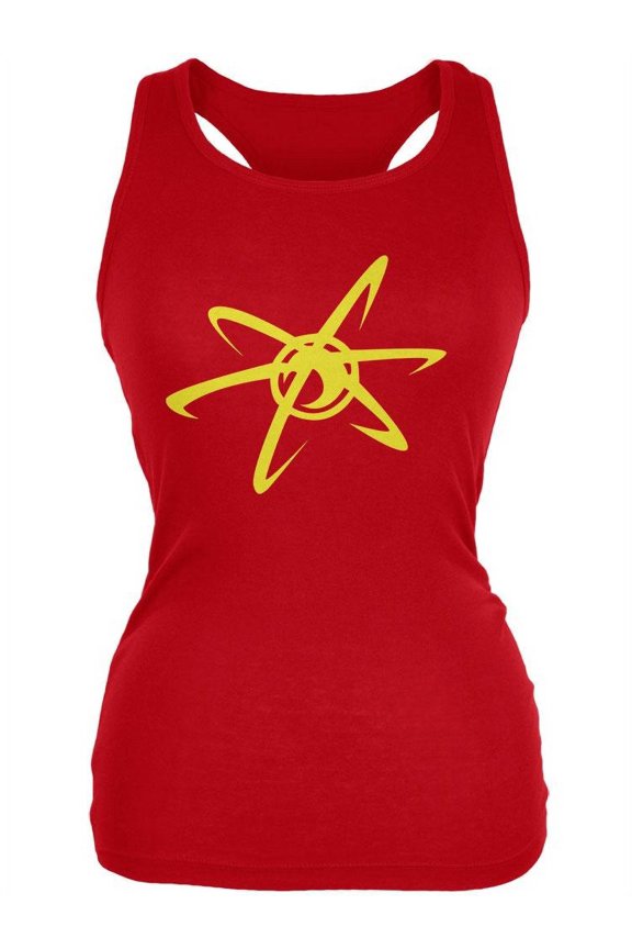 Halloween Boy Genius Juniors Soft Tank Top Red LG