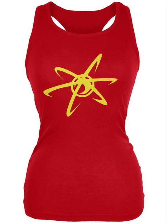 Halloween Boy Genius Juniors Soft Tank Top Red X-LG