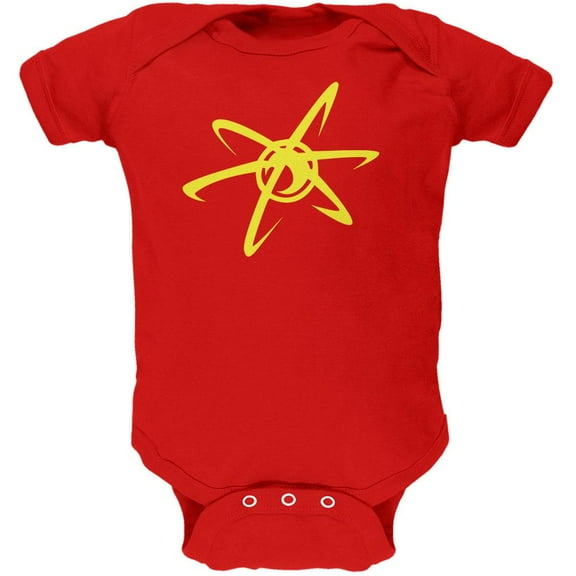Halloween Boy Genius Soft Baby One Piece Red 12-18 M