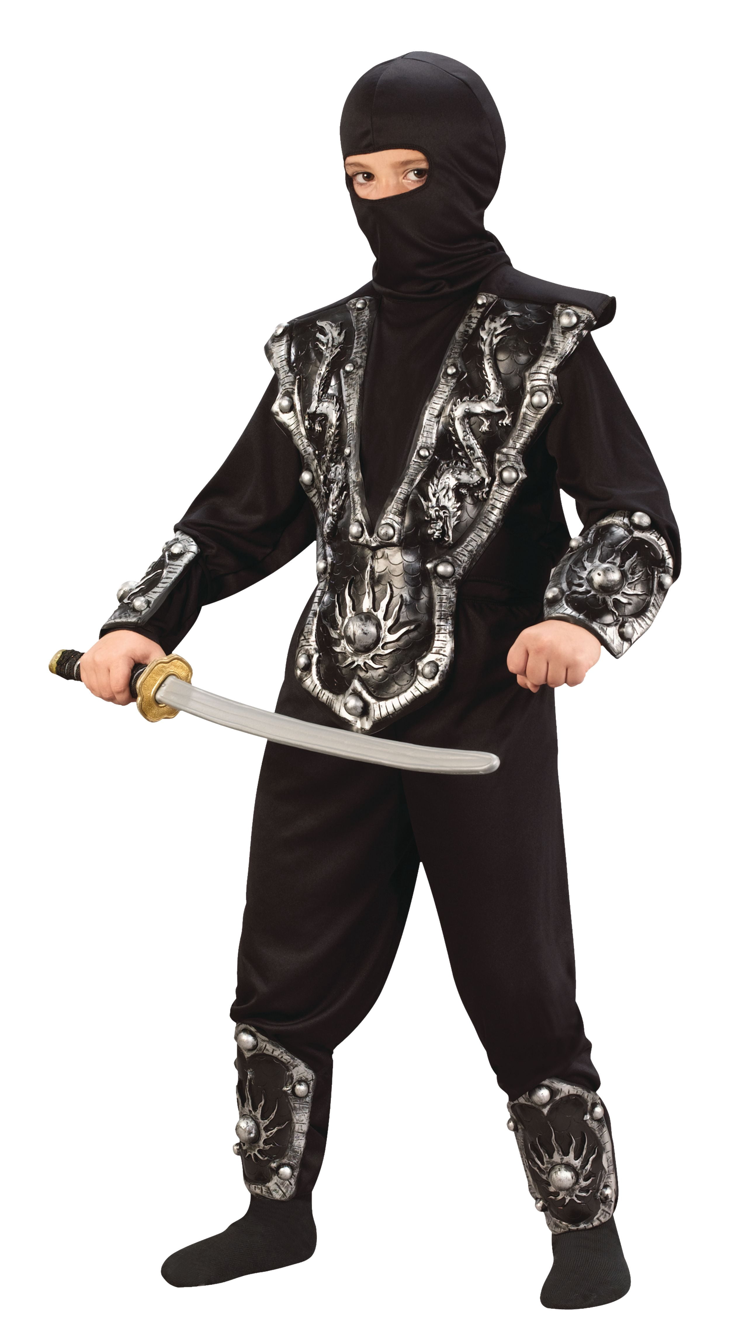 Halloween Boy's 3d Ninja Warrior costume size Medium by Fun World