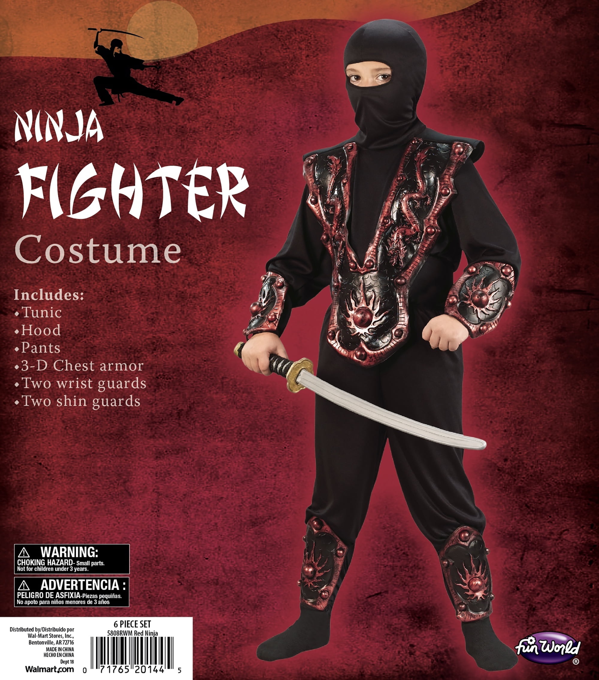 Ninja Warrior Costume main image 1