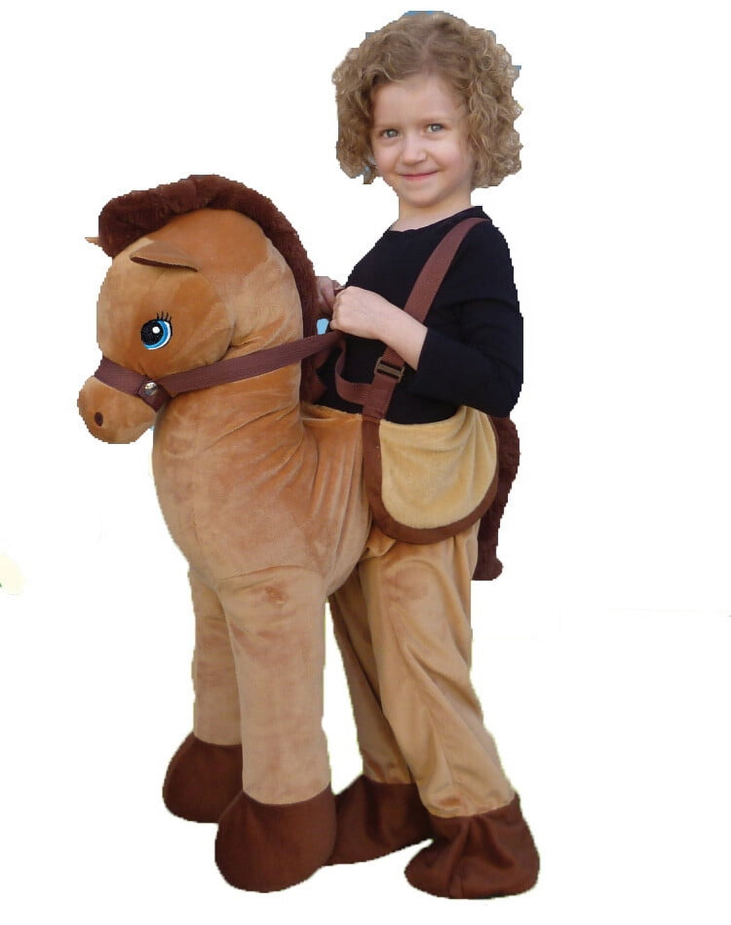 Find Your Perfect Halloween Boys Brown Horse Rider Toddler Costume, by