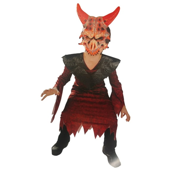 Halloween Boys Demonic Devil Halloween Costume Large (10-12)