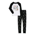 thumbnail image 1 of Way to Celebrate Boys Halloween Long Sleeve Top and Pants Tight Fit Pajama Set, 2-Piece, Sizes 4-10, 1 of 3