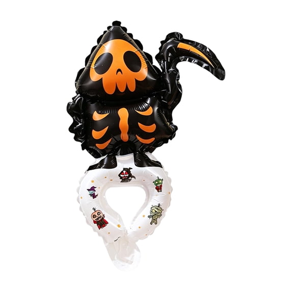 Halloween Bracelet Balloons Wrist Foil Balloons Pumpkin Ghost Spider Witch Character Halloween Decorations Party Favors For Kids