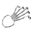 thumbnail image 1 of Halloween Bracelet. Metal Skeleton Bracelet Skeleton Bracelet Hand Gift For Her, 1 of 1